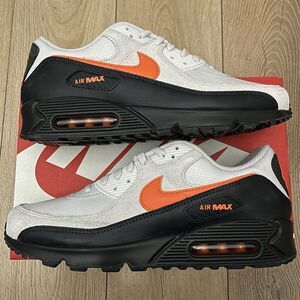 Nike Air Max 90 Racing Pack Vast Grey Safety Orange Size 12.5